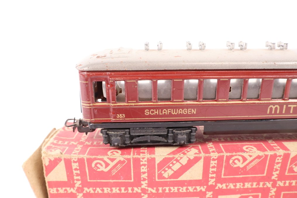 Märklin H0轨 - 353J - 模型火车客运车厢 (1) - 卧铺车 Mitropa #3.2