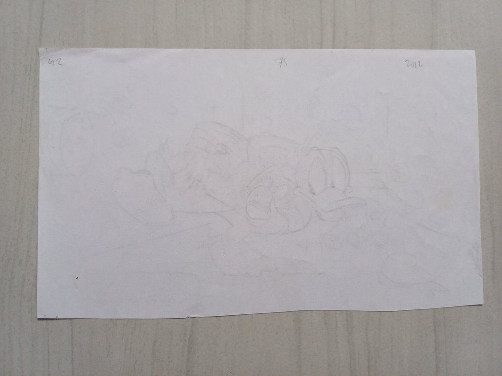 William Van Horn - Original drawing - Donald Duck - 2012 #3.2