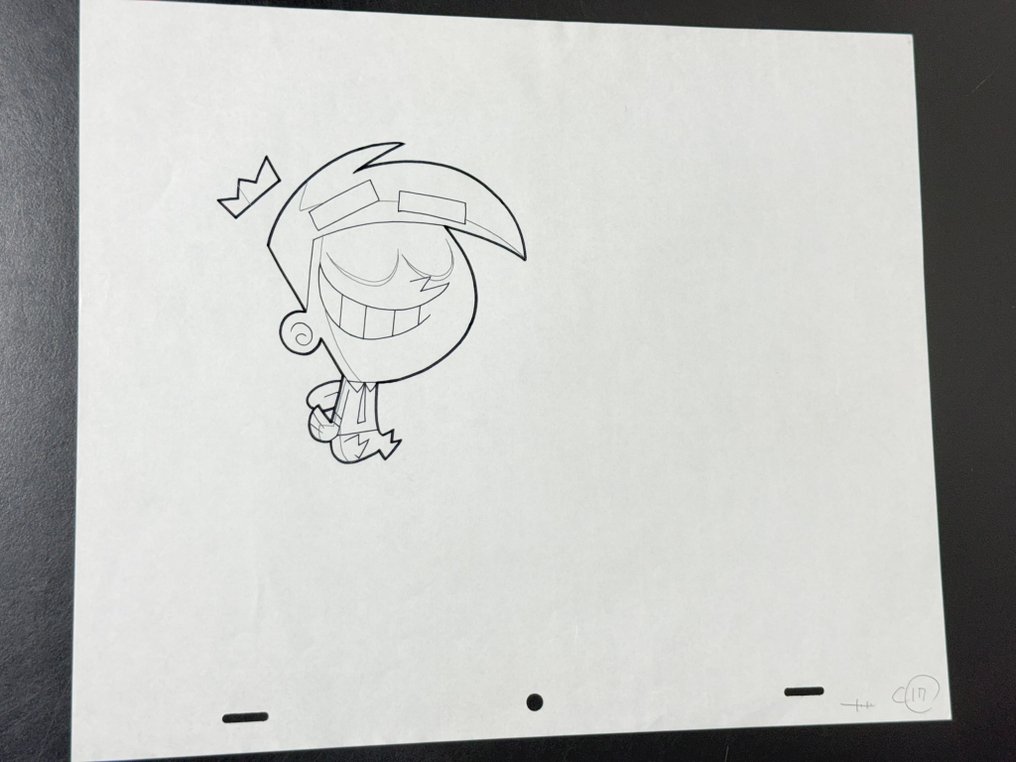The Fairly OddParents (2001-2017) - 1 Original animationsritning, mycket sällsynt! #1.0