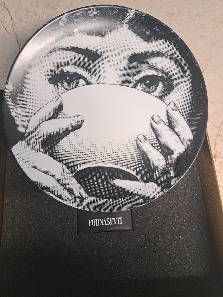 Piero Fornasetti - Πιάτο - Πορσελάνη - Θέμα και παραλλαγές #4.3
