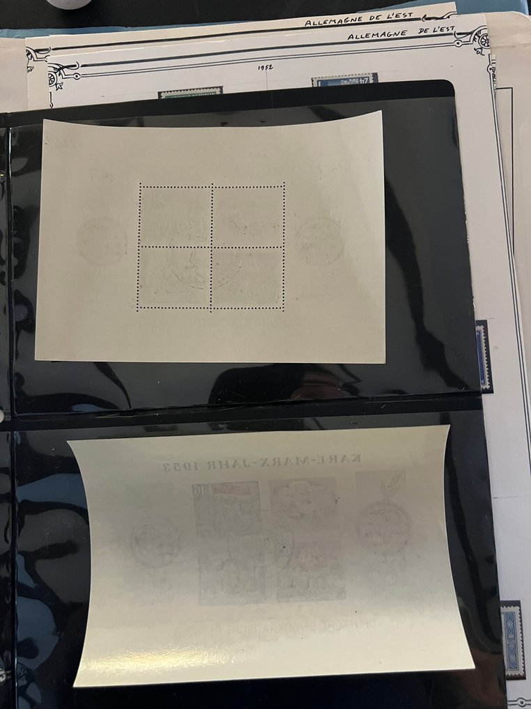 Europa - Zestaw z kolekcji znaczków Niemiec składający się z albumów RDA, Berlin, BRD. - yevert et tellier #3.2