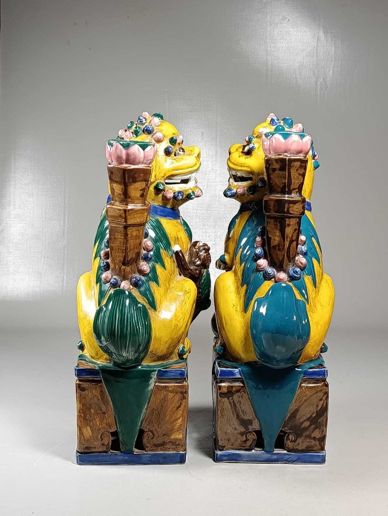 Chien de Foo - 瓷 - 中国 - Qing Dynasty (1644-1911) #3.2