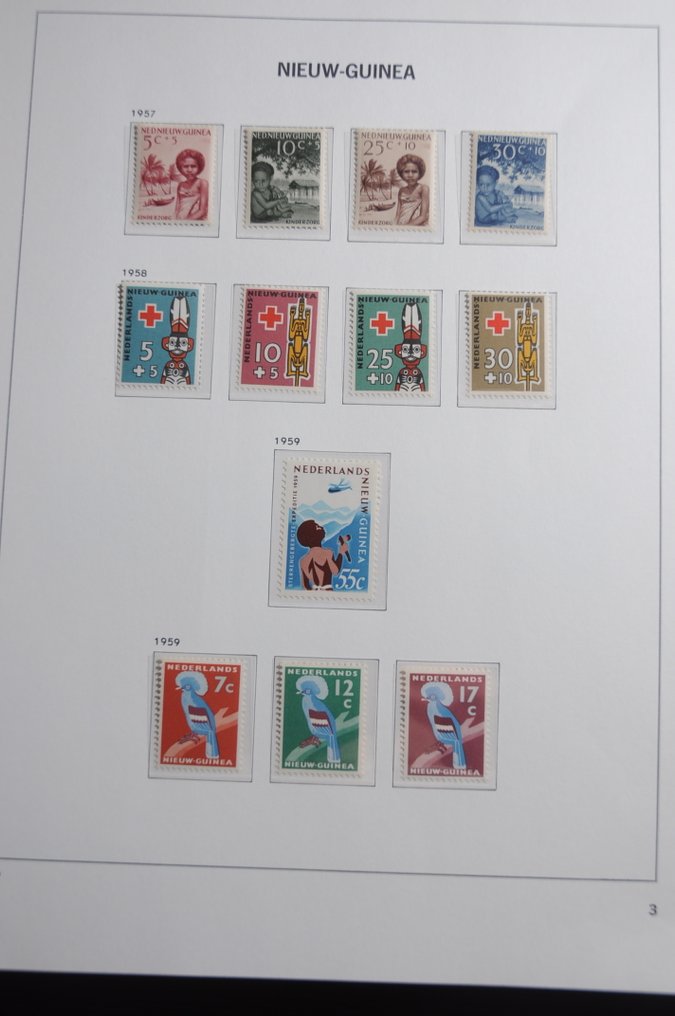 荷兰海外领土和印度尼西亚  - 在相册中的收藏，包含各种库存书和邮寄册（165张照片） #3.2