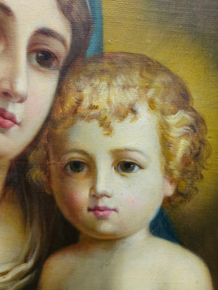 European school (XIX), After - Madonna mit Kind - NO RESERVE #4.3