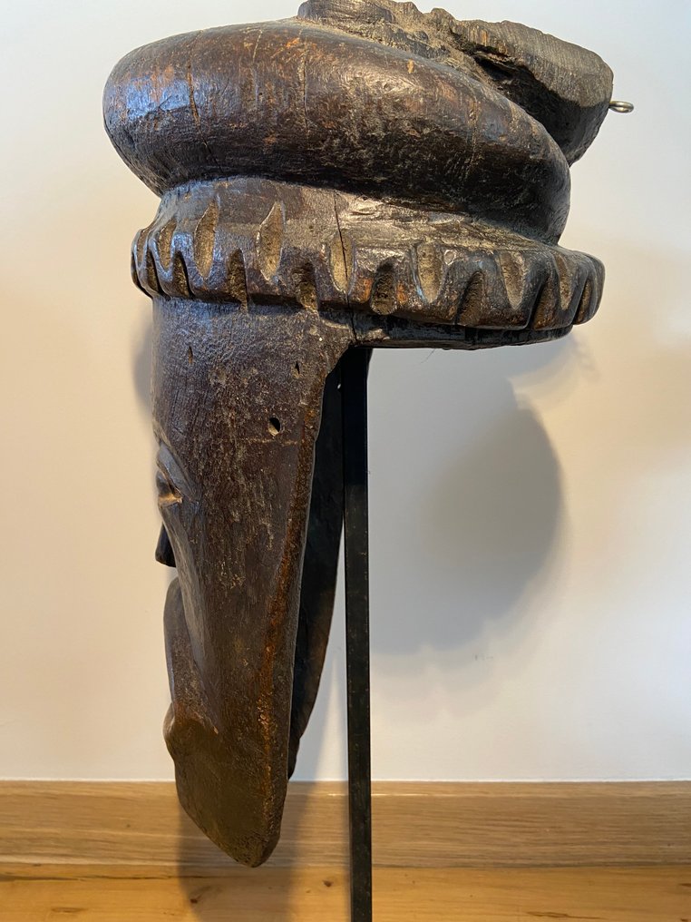 黑色面罩 - Okoroshiojo面具 - Igbo - 尼日利亞 #3.2