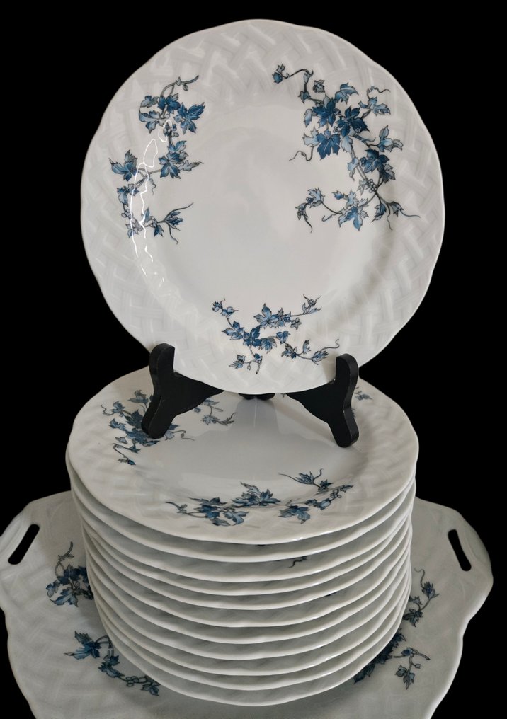 Bernardaud &Cie Limoges - Table service (24) - Saint-Saens - Porcelain #1.0