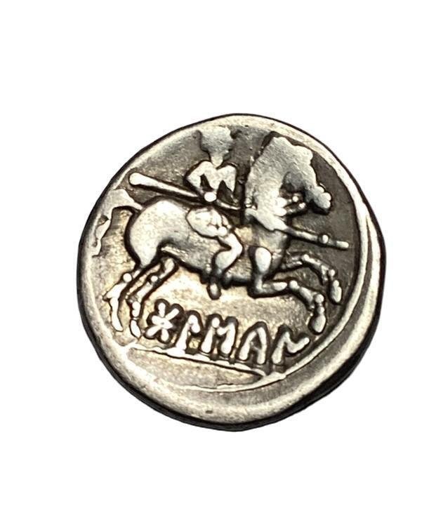 西班牙 (羅馬行省)，Bolscan Denarius 180-20 a.C. #3.2