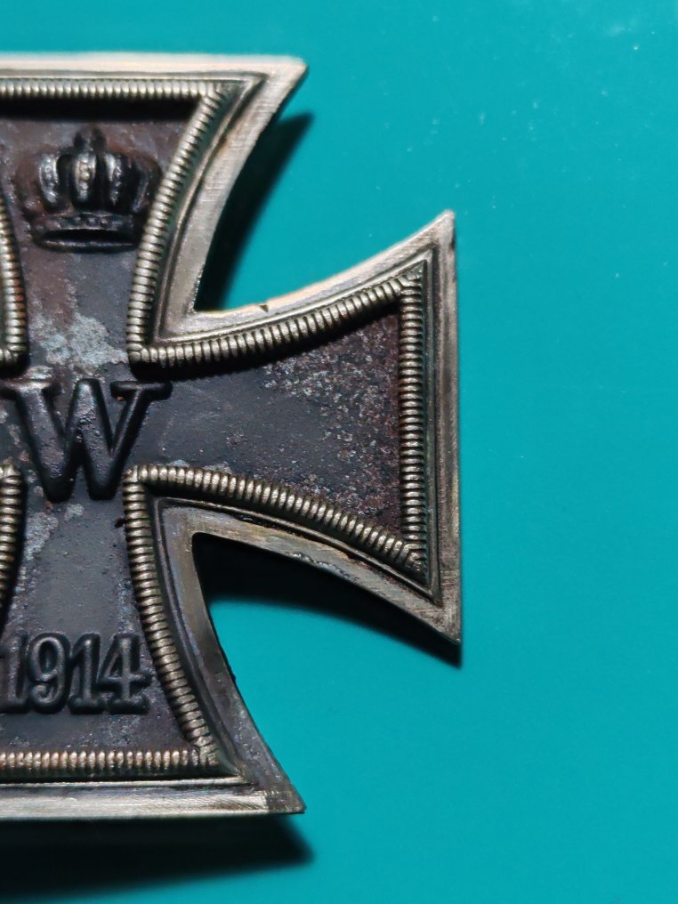 Γερμανία - Στρατιωτικό μετάλλιο - EK1 Σταυρός του Σιδήρου Πρώτος Παγκόσμιος Πόλεμος 1914 - 1914 #1.0