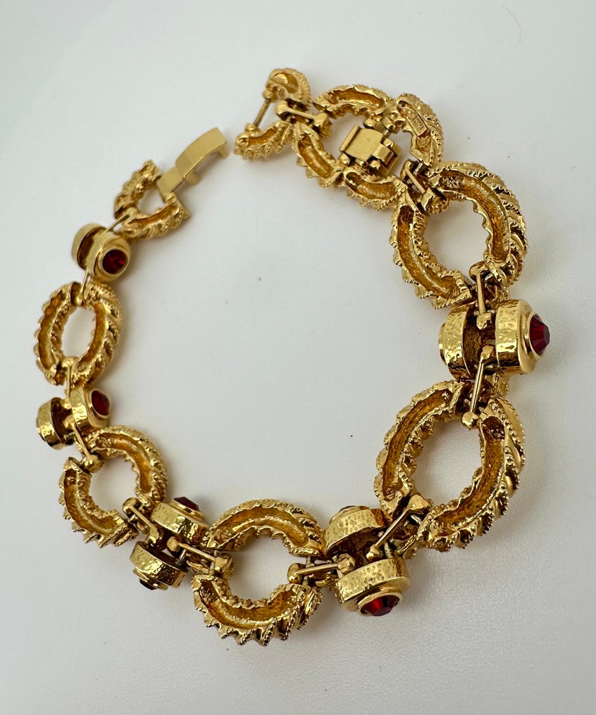 Camrose & Kross - JBK - Jacqueline Kennedy 'Twisted Links' rannekoru – kultapäällystetty - Rannekoru #3.2