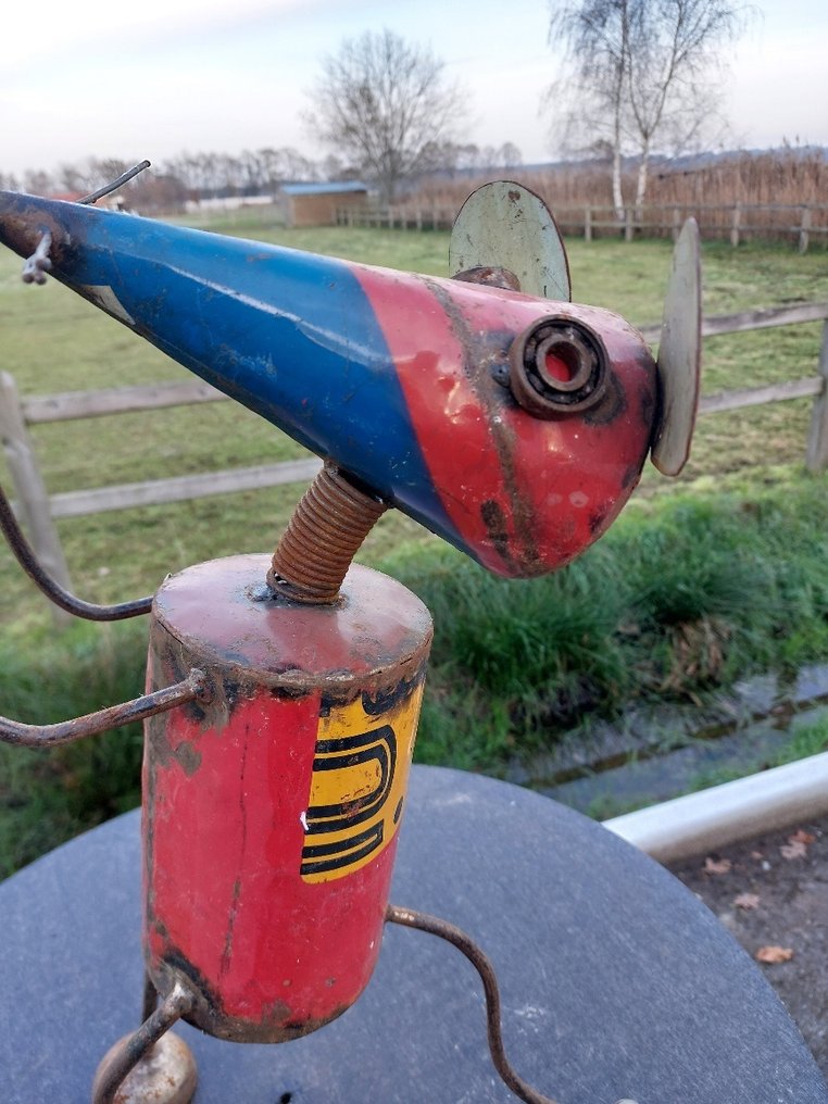 Jean Jacques Diderot - Statua, handmade (Jean Jacques Diderot) - 47 cm - Metallo #4.3