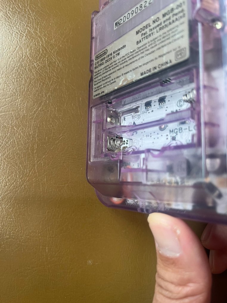 Nintendo - Gameboy Pocket - Transparent purple - Video game console #4.3