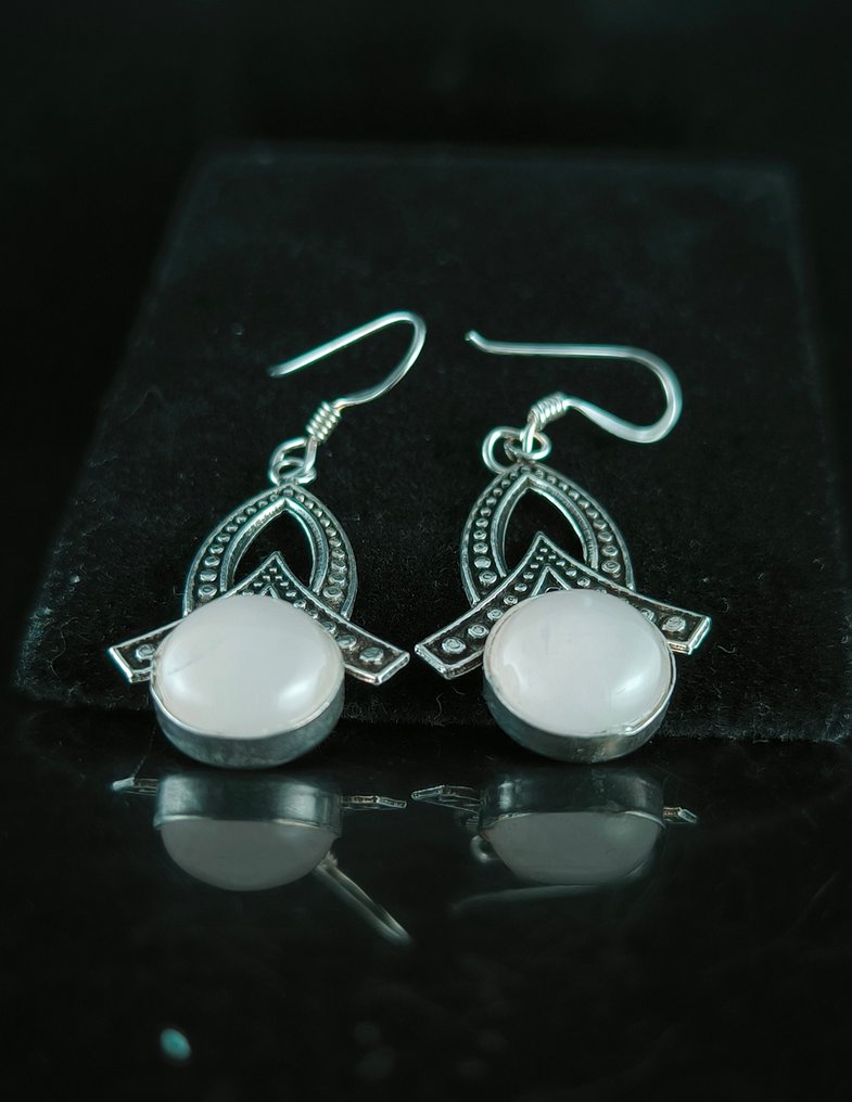 Quarzo - Argento - Orecchini - Rosa Plata de Ley #4.3