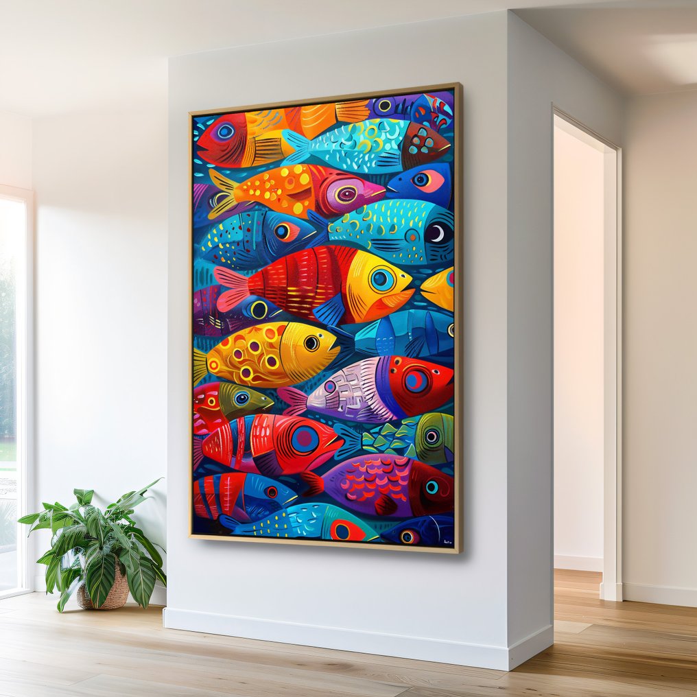 Felix van Horst - Colorful Cascade (XXL) #1.0