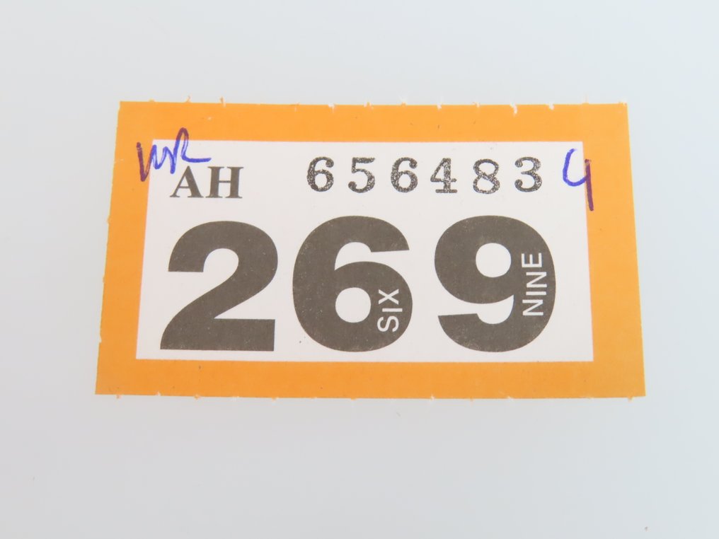 Fleischmann H0轨 - 5154 - 模型火车客运车厢 (4) - 4x 四座高速列车车厢 一等/二等舱 - NS #1.0