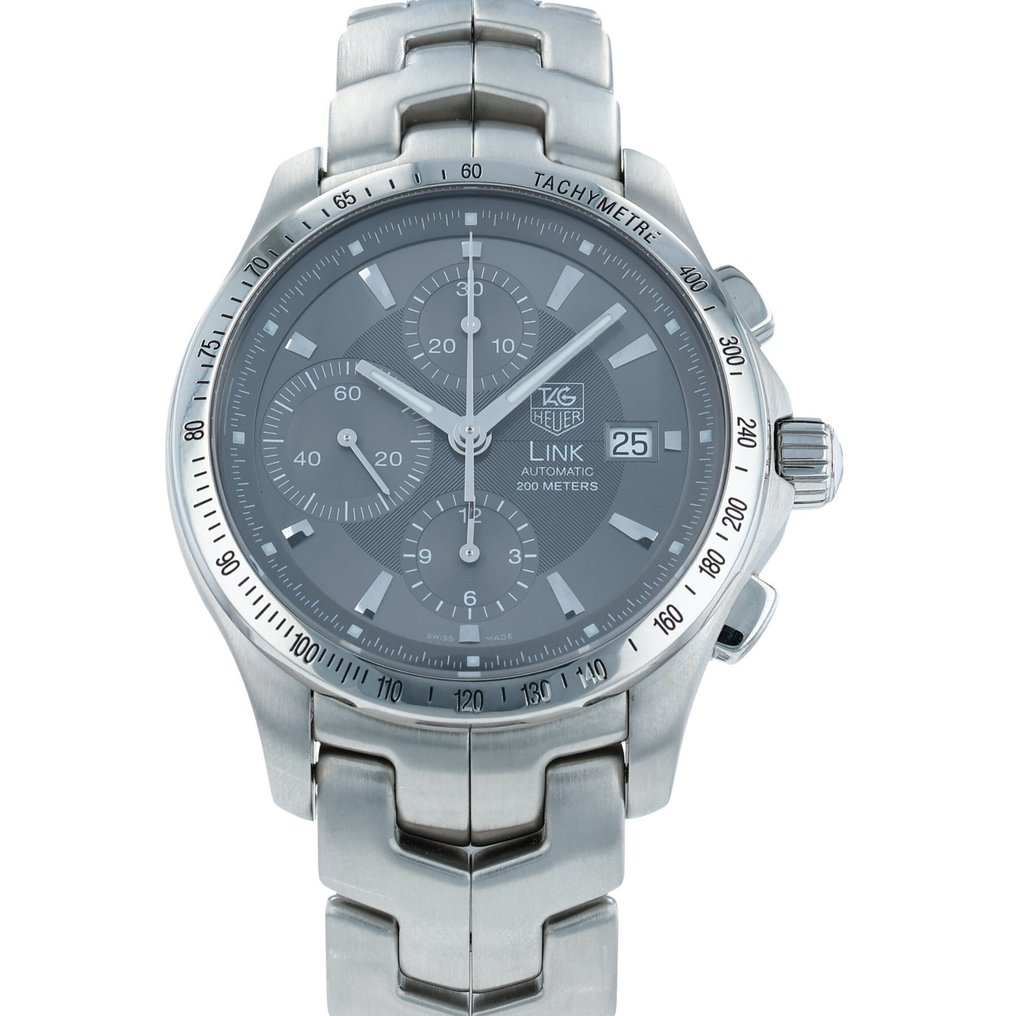 TAG Heuer - Link 200m Chronograph Date - χωρίς τιμή ασφαλείας - CJF2115 - Άνδρες - 2010-2020  #1.0