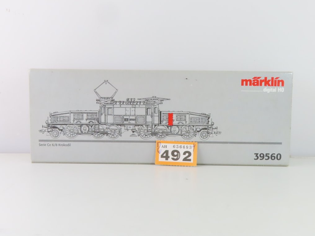 Märklin H0 - 39560 - Locomotora eléctrica (1) - Ce 6/8 "Krokodil", Digital - SBB-CFF #3.2