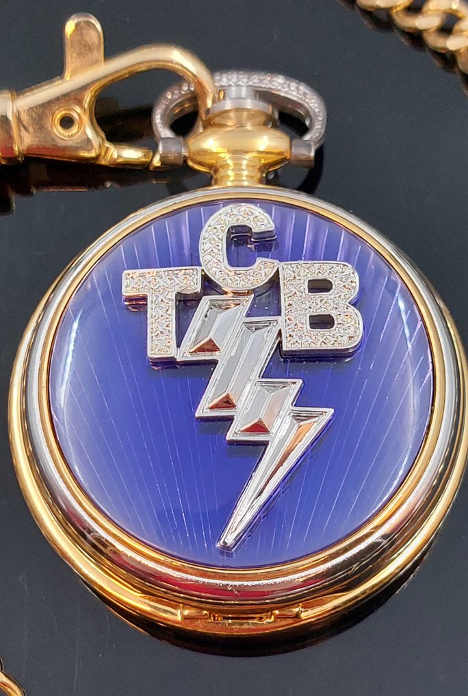 Franklin Mint - Elvis Presley - TCB - Taking care of business - Taskukello - 2000-2010 #3.2