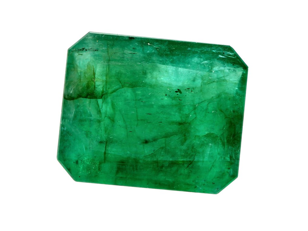 Zonder Minimumprijs Groen, Blauw Smaragd  - 6.46 ct - Instituto Gemólogico Español (IGE) #1.0