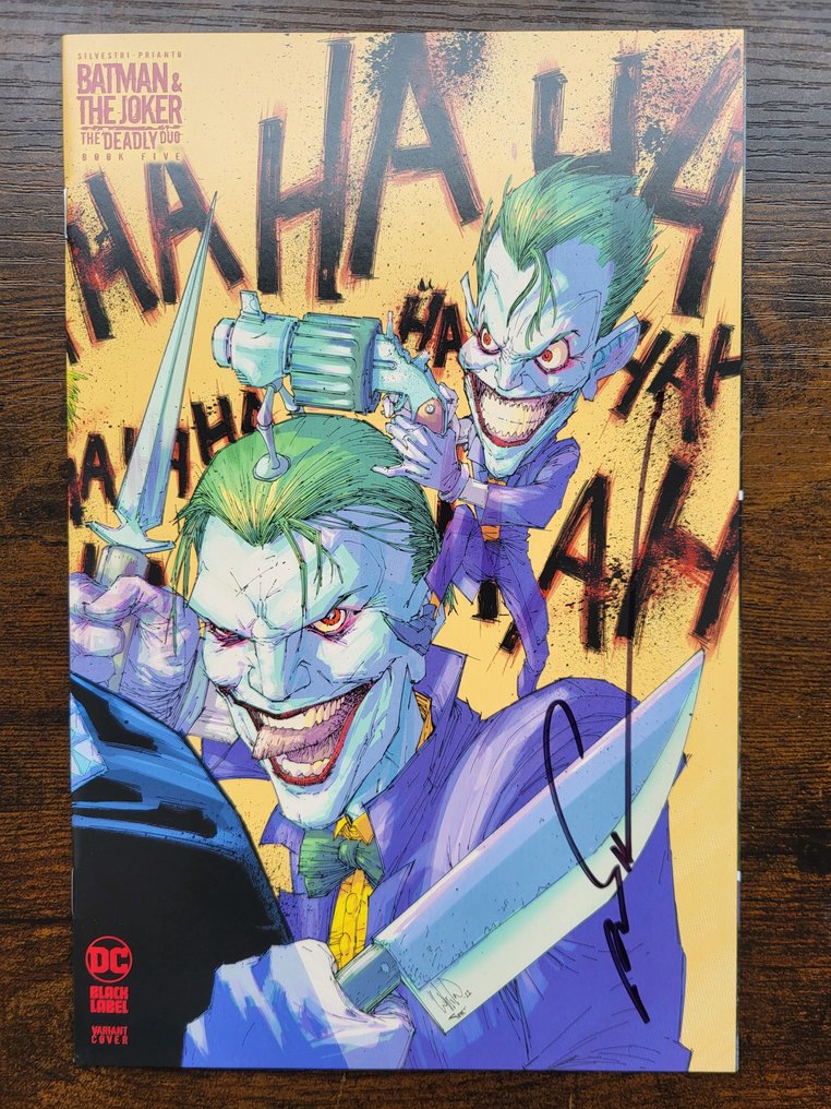 Lot 4 DC Comics Signed ! With COA 's ! Combine Shipping - 4 Signed comic - 2024 #1.0