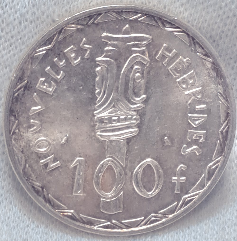 法国新赫布里底群岛. 1966  (没有保留价) #1.0