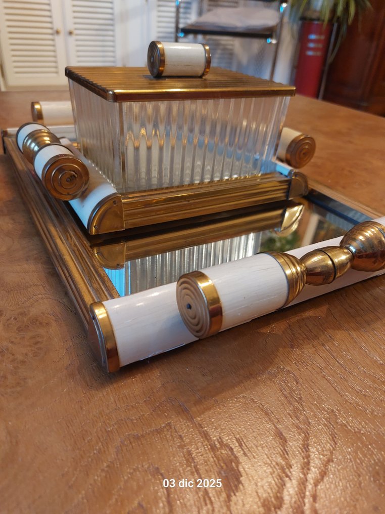 Dekoratív tálca - Németország - 2 tálcát és dobozt #2.1