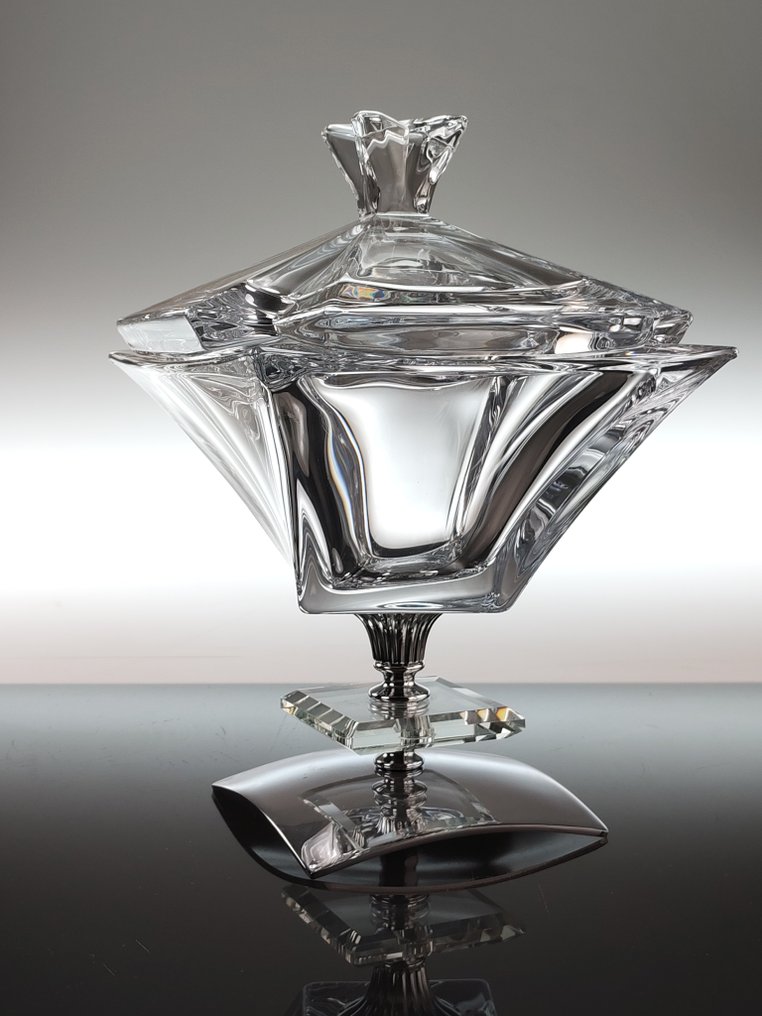 饼干盒 - 彩虹糖果盒 - 银箔 - 水晶银色糖果盒 #1.0