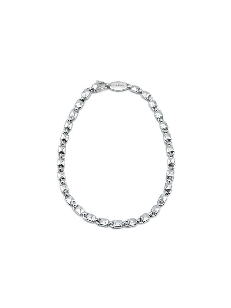 手镯 - 18K包金 白金 #2.1