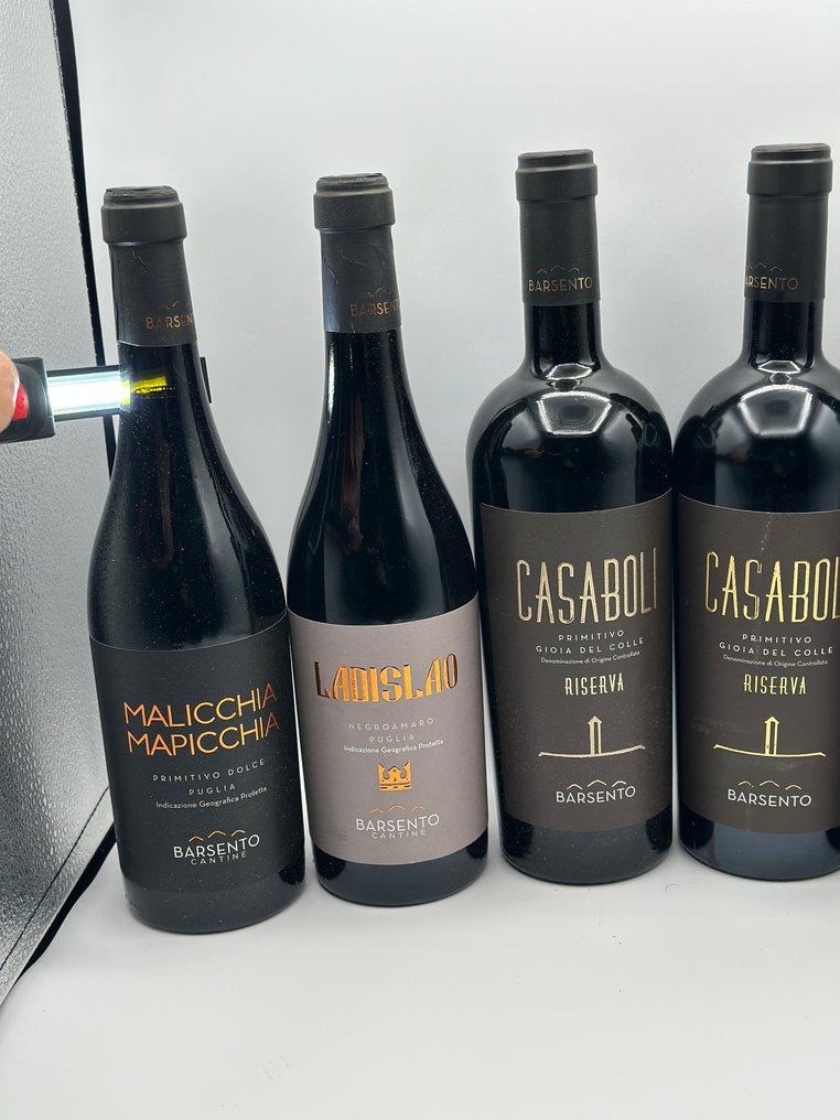 2019 x2,  2020 Ris. Casaboli, 2020 Malicchia Mapicchia & 2020 x2 Ladislao, Barsento - Puglia - 6 Bottles (0.75L) #4.3