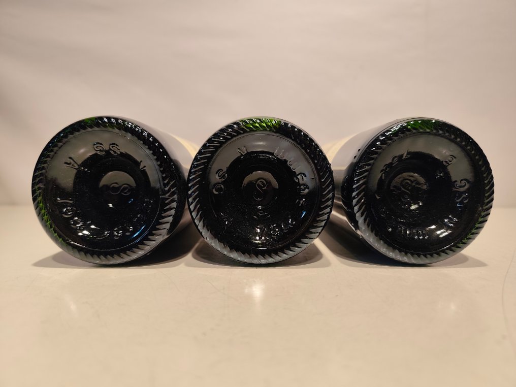 2012 , 2013 & 2014 Château de Pez - Saint-Estèphe - 3 Flasker (0,75 L) #4.3