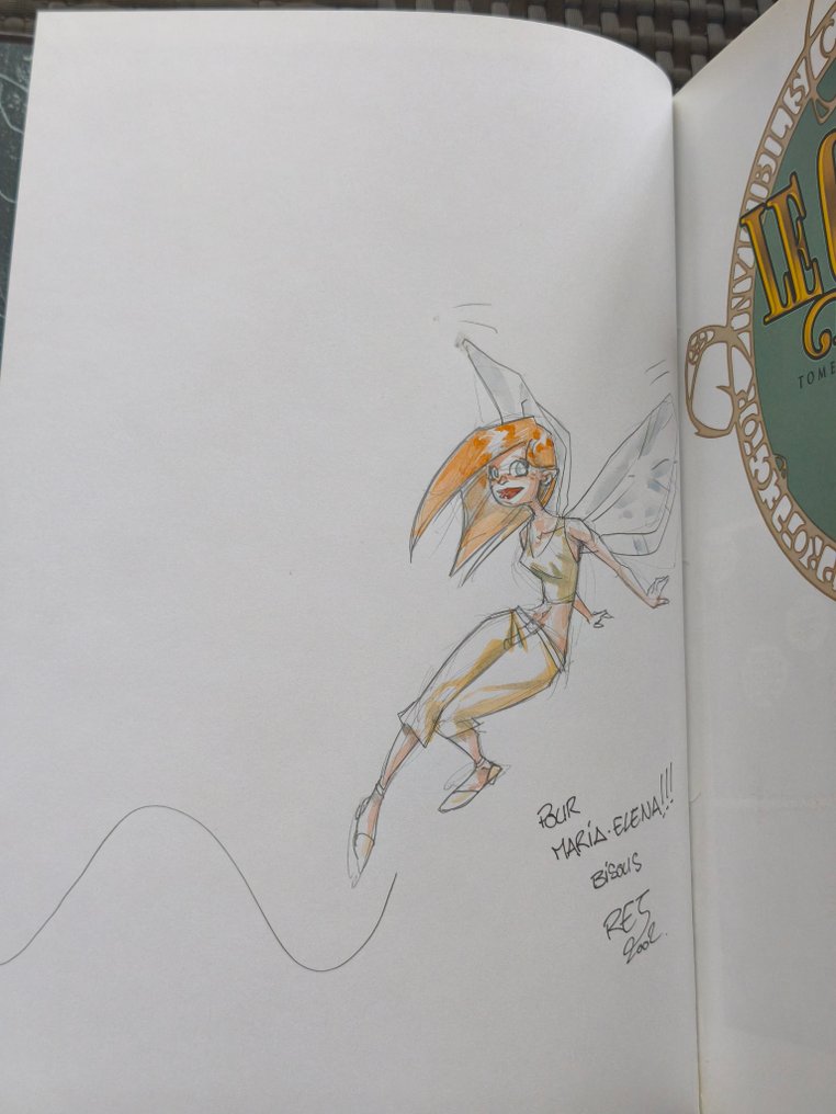 Le Collège invisible T1 + dédicace - C - 1 Album - Πρώτη έκδοση - 2002 #1.0