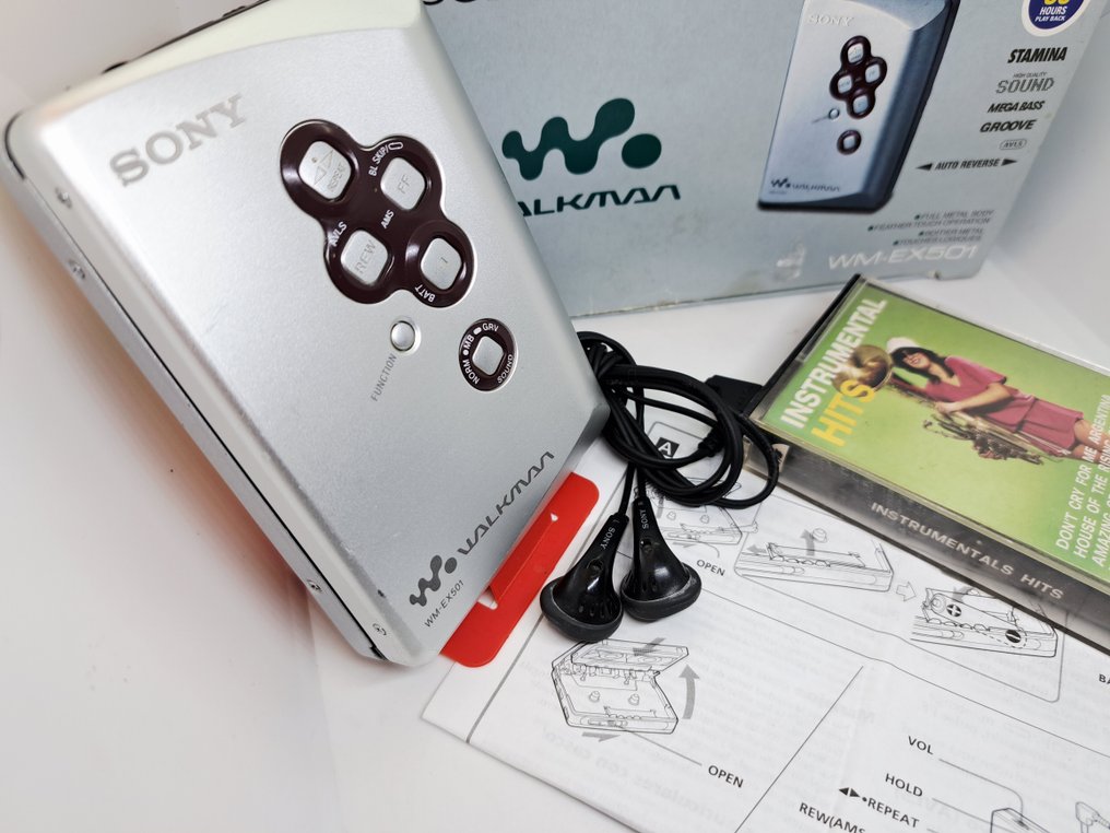 Sony - Walkman WM-EX501 - Made in Japan - Includes Headphones Portable cassette player #1.0