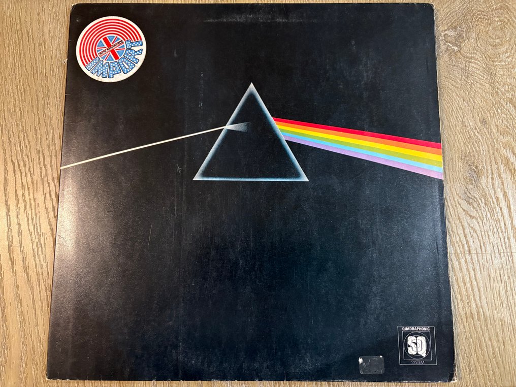 Pink Floyd - The Dark Side Of The Moon - Quadraphonic Press - Pathe Marconi French import - LP-levy - 1973 #1.0
