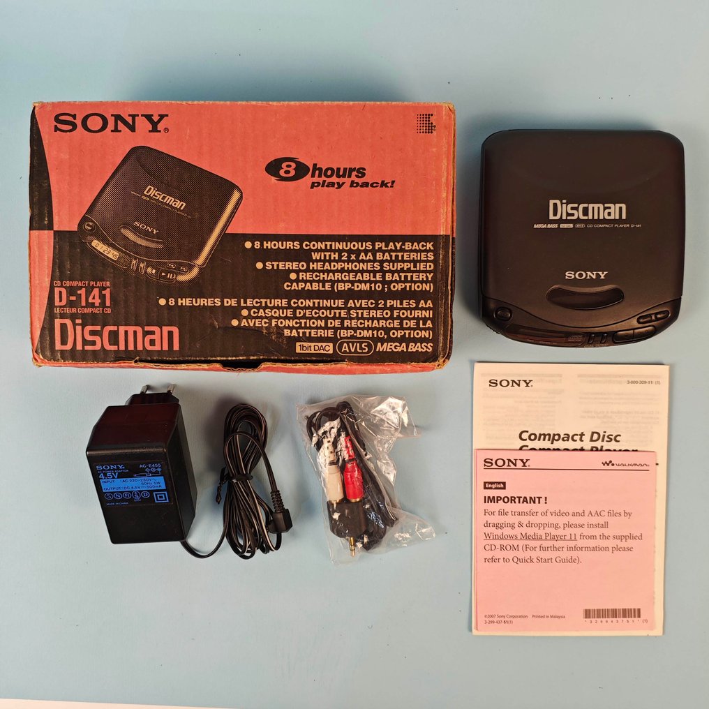 Sony - Discman D-141 CD player #1.0