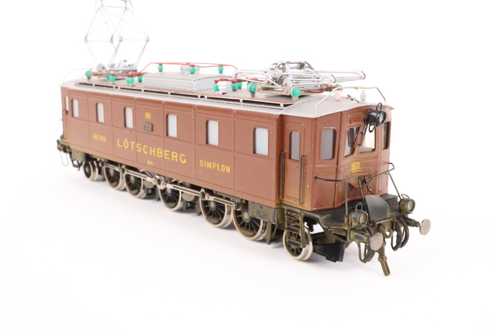 Metropolitan H0 - 00341 - Elektriskt lokomotiv (1) - Be 5/7 geweatherd - BLS #1.0