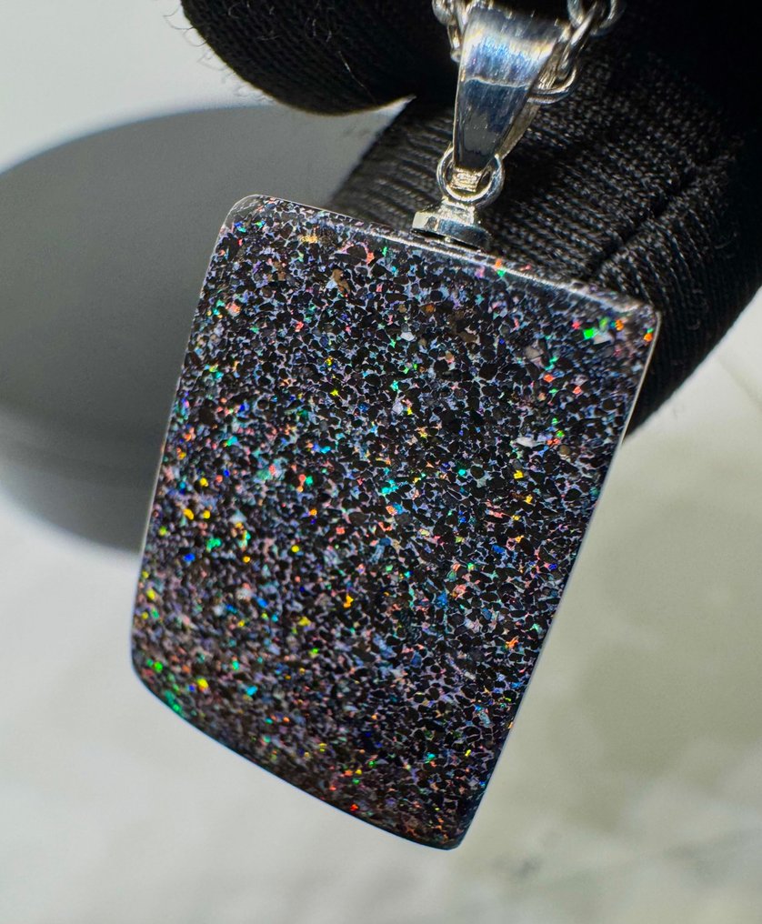 Οπάλιο Κρεμαστό κόσμημα - Ύψος: 30 mm - Πλάτος: 16 mm- 3.9 g - (1) #1.0