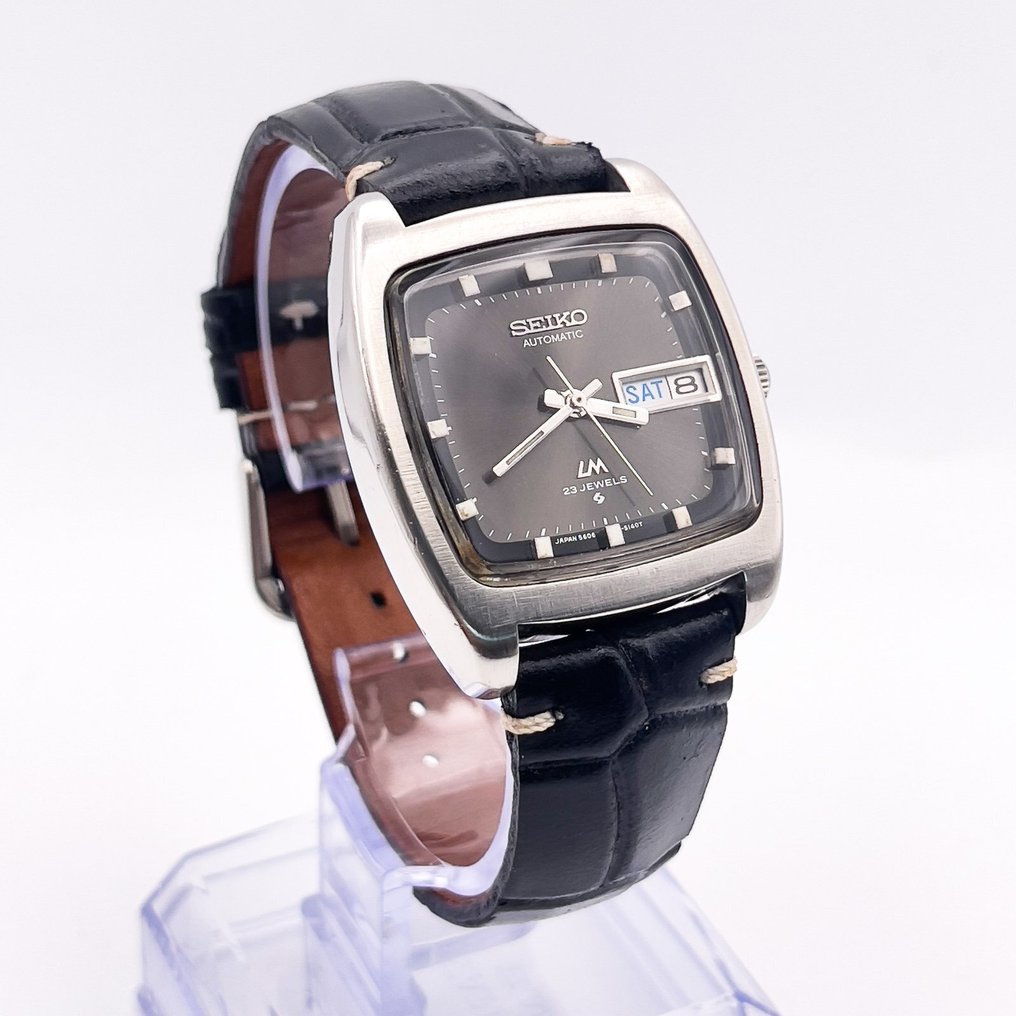 Seiko - LM "Noir Graphite" - No Reserve Price - 5606-5040 - Men - 1971 #2.1