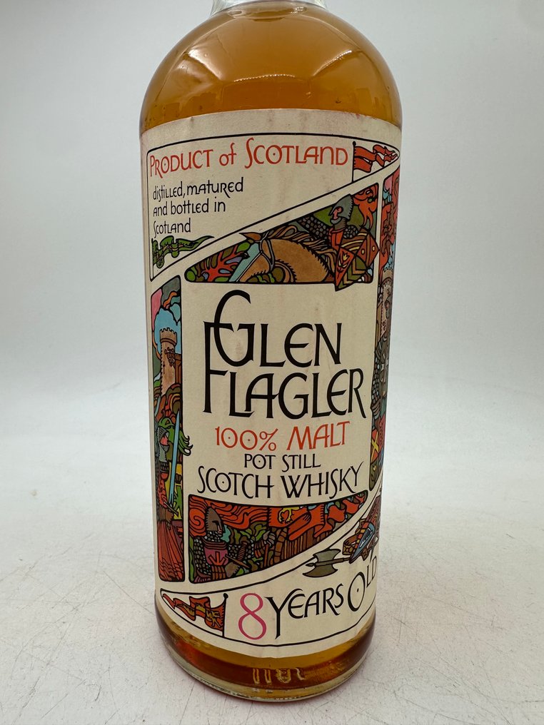 Glen Flagler 8 years old 100% Malt Pot Still - b. 1970s - 75cl #3.2