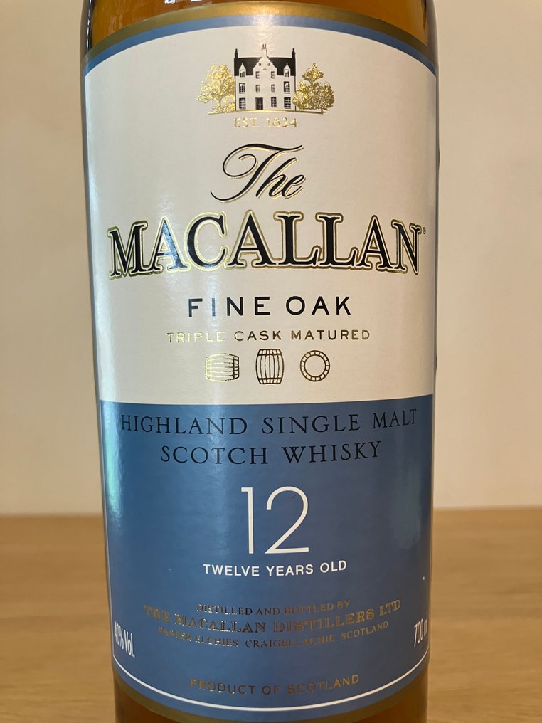 Macallan 12 years old Fine Oak Triple Cask Matured  - 700ml #4.3