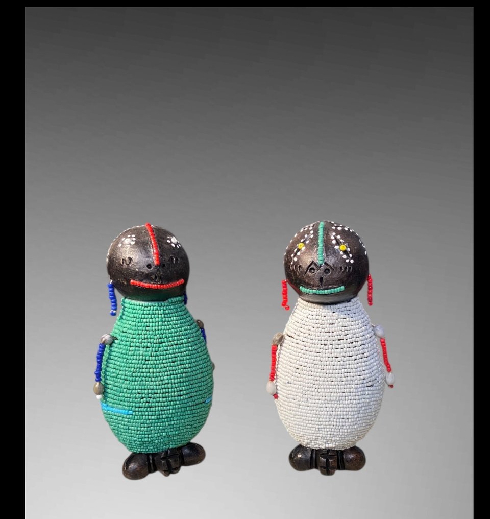 Statuettes - 20 cm - Namji - Zuid-Afrika (Zonder Minimumprijs) #1.0