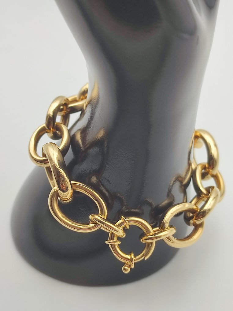 Bracelet - 18 carats Or jaune - 750/1000 - * 27 Arezzo #1.0