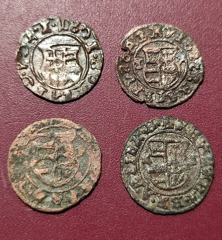 Unkari. 4x AR Denier  (Ei pohjahintaa) #1.0