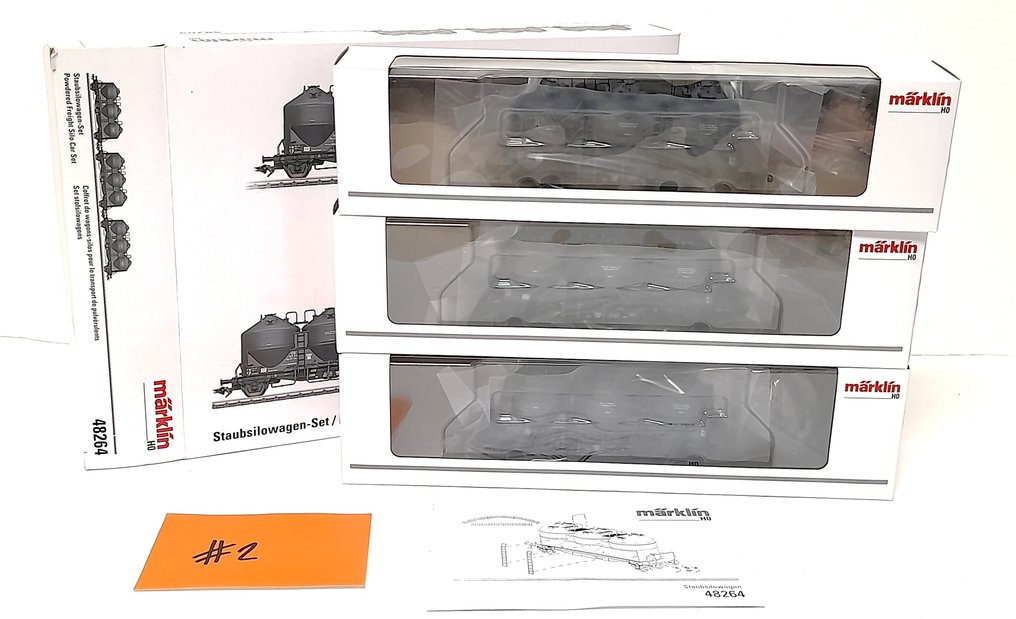 Märklin H0 - 48264 - Επιβατικό τρένο μοντελισμού (1) - Σετ σκούπας σκόνης Kds 67; Σετ αρ. 2 από 2 - DB #1.0