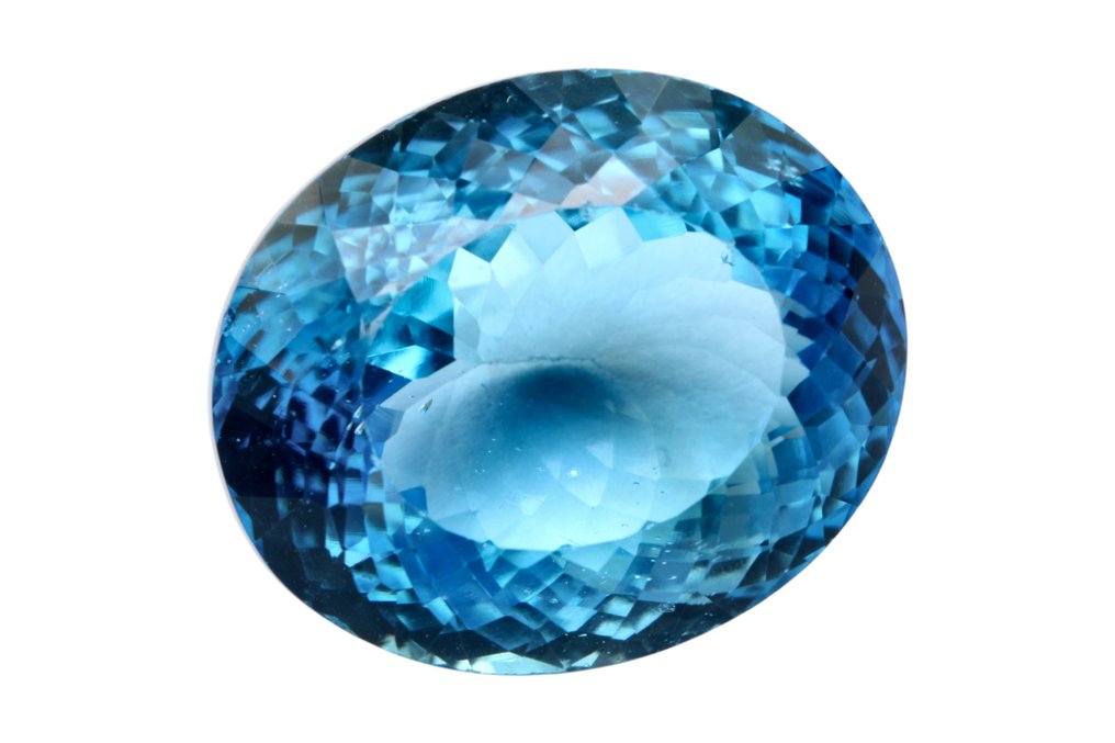 Zonder Minimumprijs Blauw Topaas - 61.78 ct - Instituto Gemólogico Español (IGE) #4.3