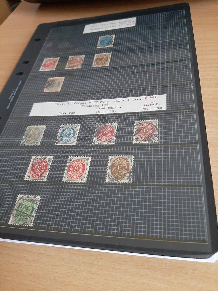 Denmark 1875/2000 - collection on sheets - Michel #1.0
