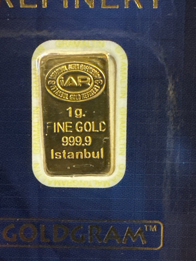 1 grama - Ouro - Istanbul Gold Refinery (Sem preço de reserva) #1.0