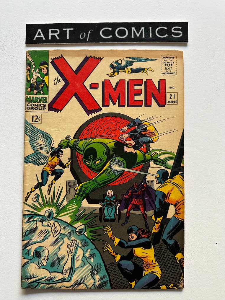 X-Men #21 - Lucifer Appearance - 1 Comic - First edition - 1966 #1.0