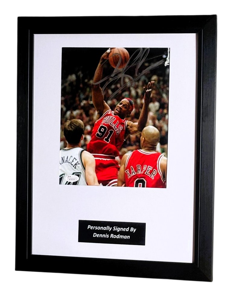 芝加哥公牛队 - NBA - Dennis Rodman - Premium Frame - No Rp Price  ! - 照片  #1.0