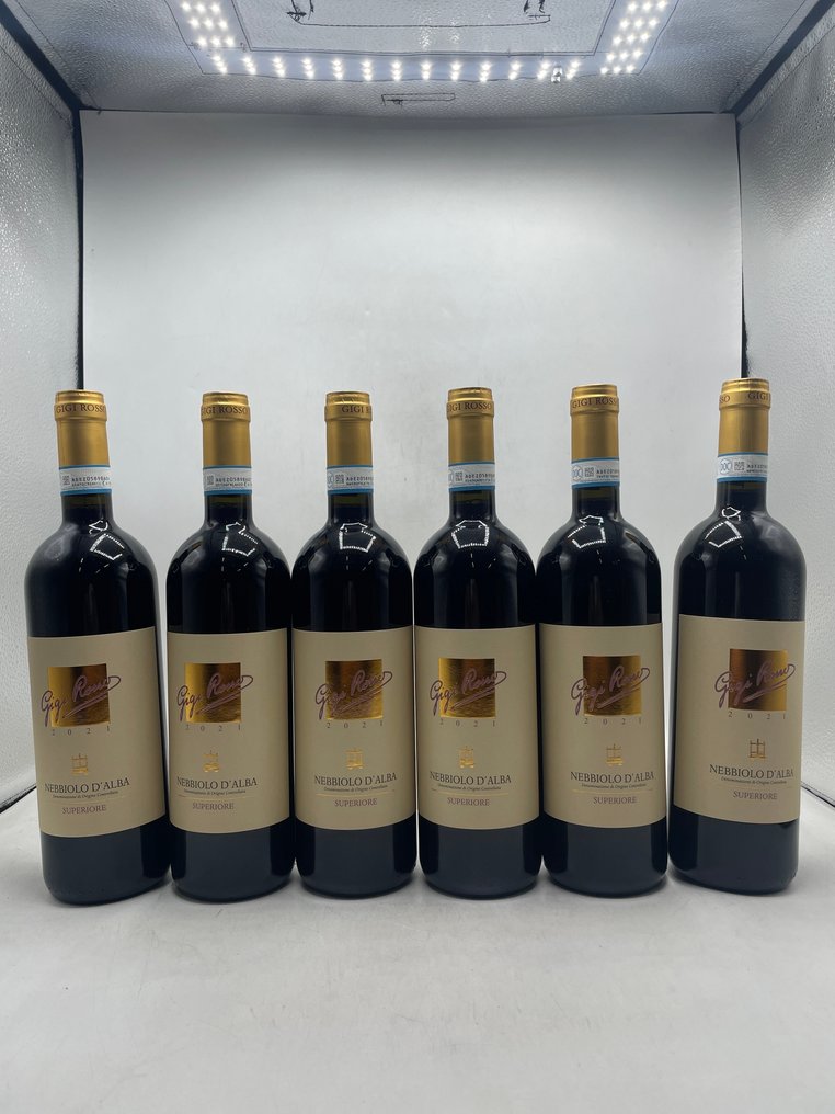 2021 Gigi Rosso Nebbiolo d'Alba Superiore - Piedmont DOC - 6 Pullot (0.7 L) #1.0