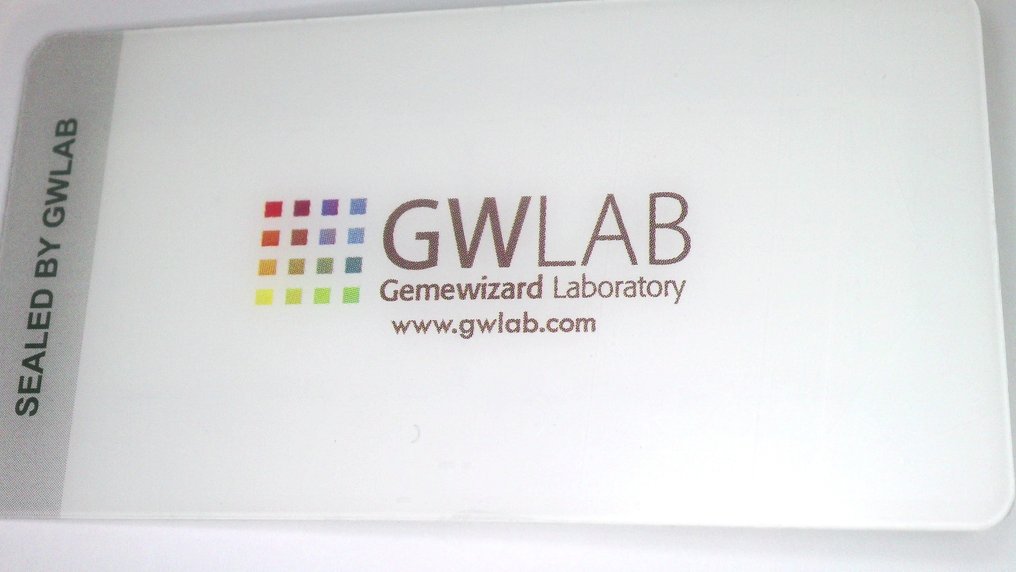 1 pcs Diamant (Naturelle) - 1.00 ct - Rond - K - SI2 - Gemewizard Gemological Laboratory (GWLab) #2.1