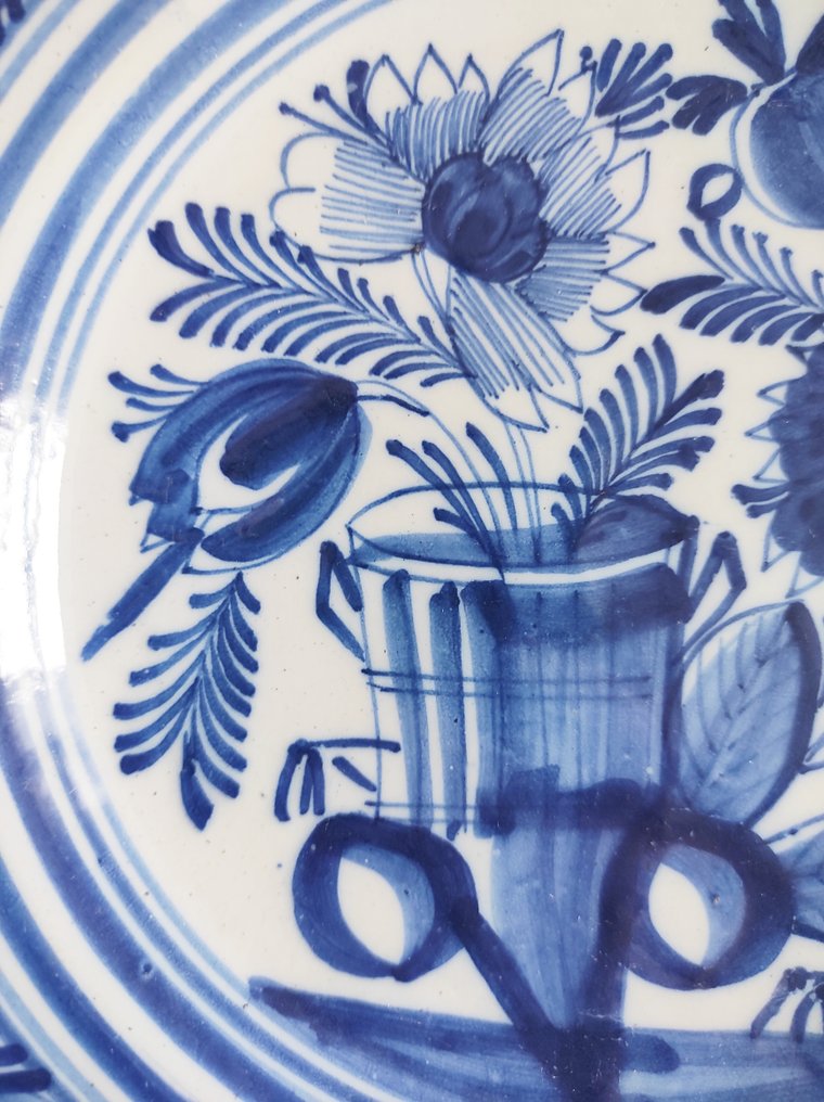 Delft - 盘子 - 代夫特陶器 #2.1